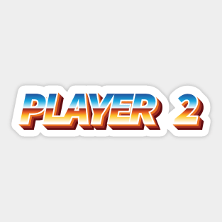 Player 2 Sticker